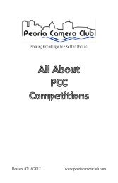 Entering Print Competitions - Peoria Camera Club