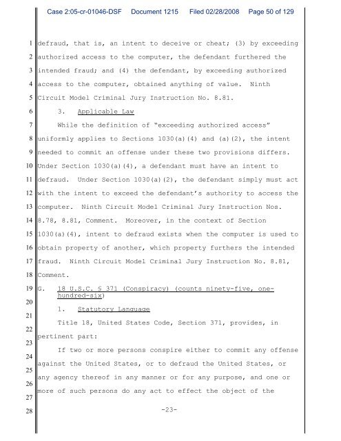 Here's a pdf of the Pellicano trial memo - Luke Ford