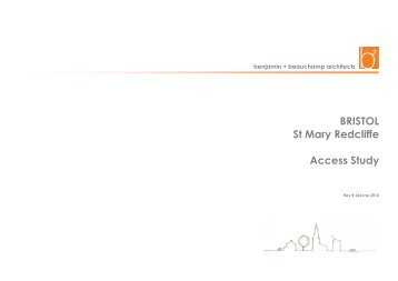 BRISTOL St Mary Redcliffe Access Study