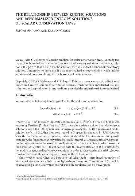 DIFFERENtIAl & DIFFERENCE EqUAtIONS ANd APPlICAtIONS