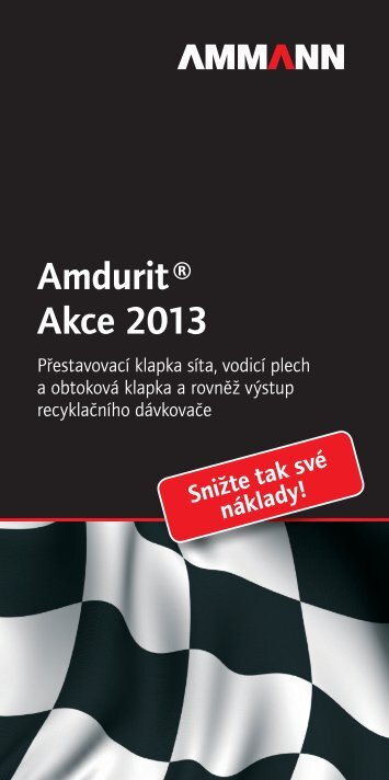 Amdurit Â® Akce 2013 - Ammann Group