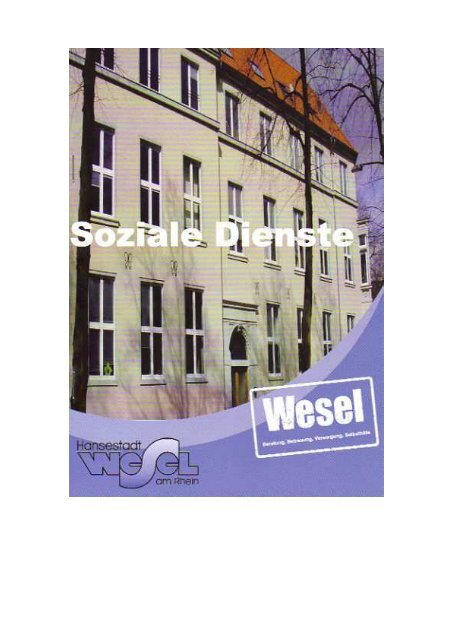 Soziale Dienste (Beratung / Betreuung / Versorgung ... - Wesel
