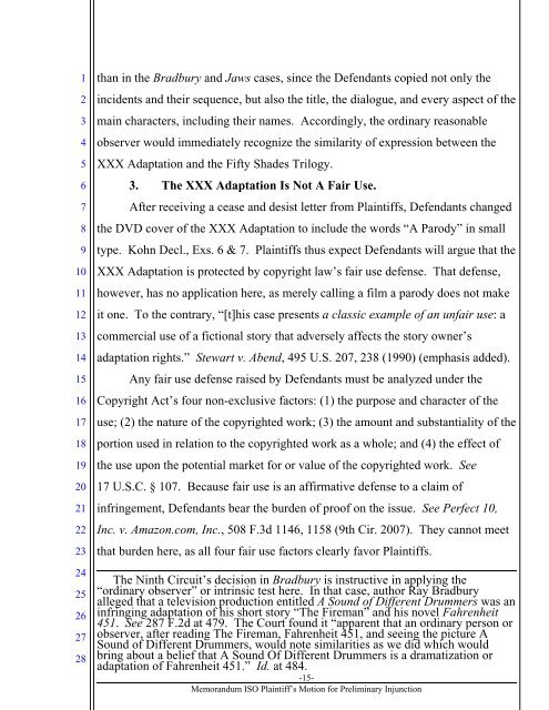 Preliminary Injunction