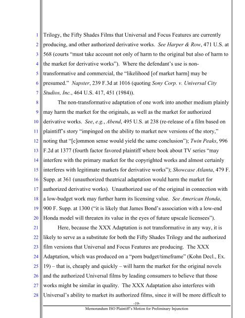 Preliminary Injunction