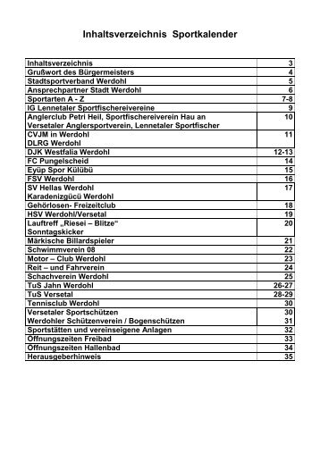 Sportkalender 2012-04 - Werdohl