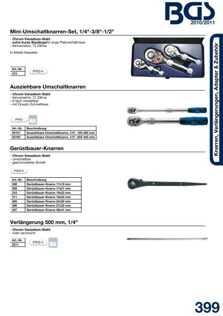 Inhalt 2010.indd - BGS technic