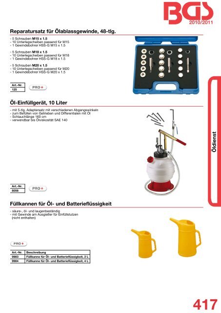 Inhalt 2010.indd - BGS technic