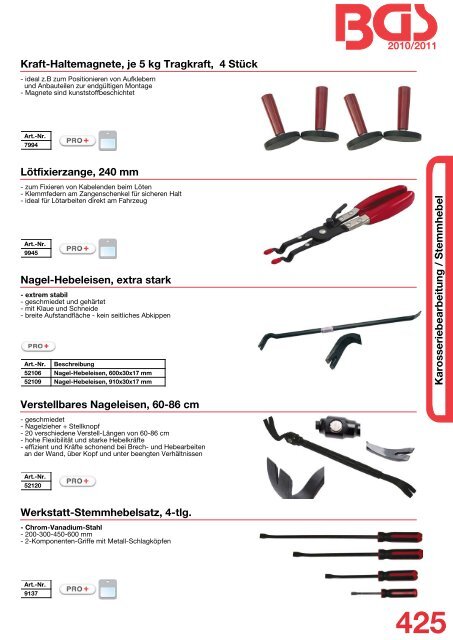 Inhalt 2010.indd - BGS technic