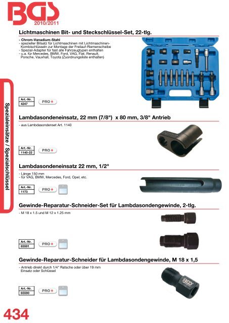 Inhalt 2010.indd - BGS technic