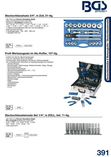 Inhalt 2010.indd - BGS technic