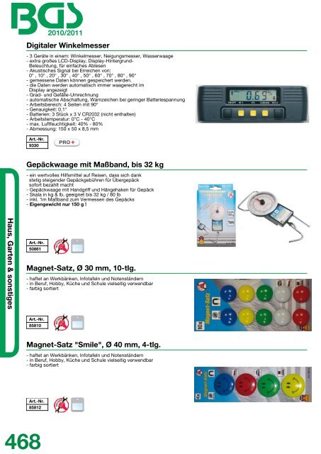 Inhalt 2010.indd - BGS technic