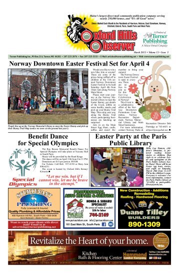 Oxford Hills Observer - Turner Publishing Inc.