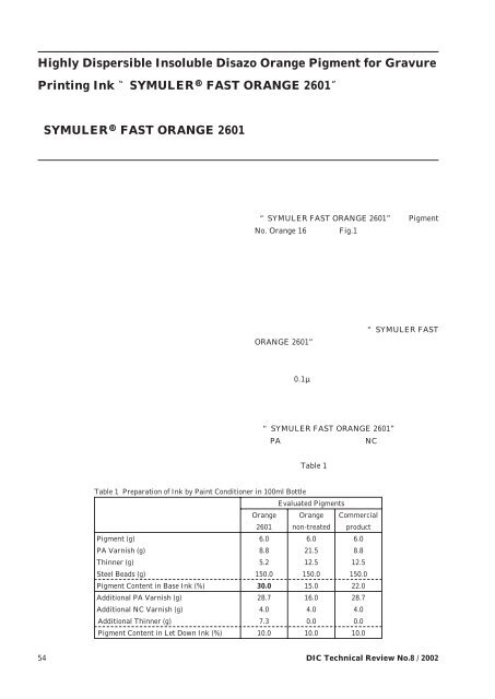 SYMULER FAST ORANGE 2601