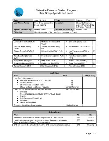 6/25/13 Leadership Board Meeting Agenda and Notes - Statewide ...