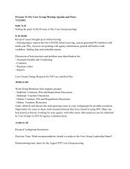 7/12/12 Procure-to-Pay Meeting Agenda and Notes - Statewide ...