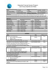 7/11/13 Grants Meeting Agenda and Notes - Statewide Financial ...