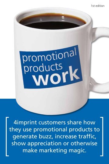 1st Edition - 4imprint Promotional Products Blog