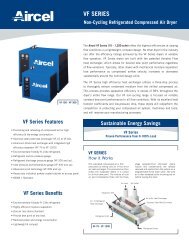 VF Series - Refrigerated Dryer - Fluid Energy