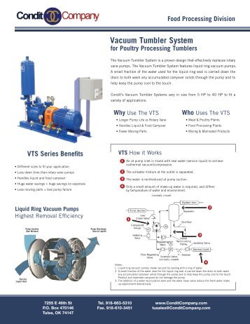 Vacuum Tumbler System - Condit Company