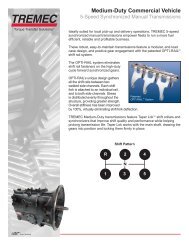 Download 5-Speed Commercial Vehicle Transmission ... - Tremec