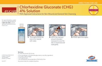 Chlorhexidine Gluconate (CHG) 4% Solution - Clorox Professional