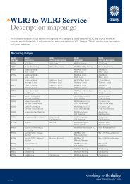 WLR2 to WLR3 Service.indd - Daisy Group plc