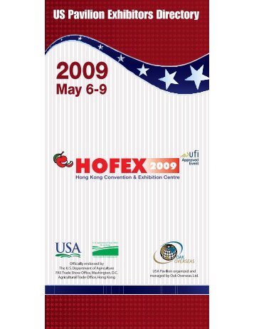 hofex-2009 - American Food and Ag Exporter