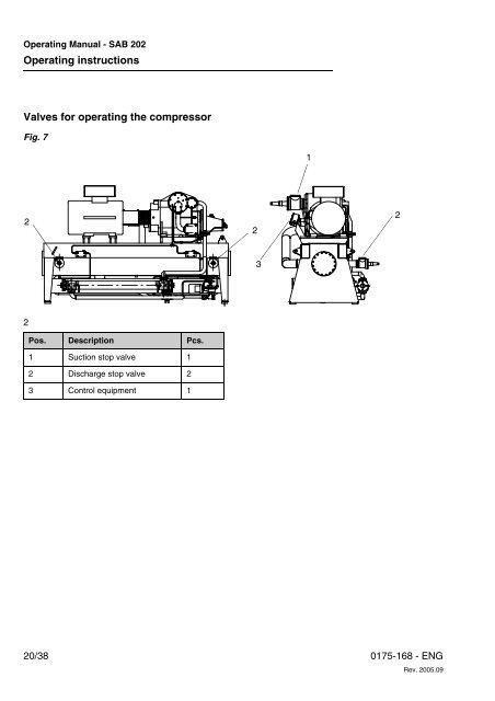 Operating manual SAB 202