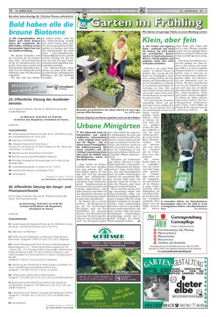 Schwalbacher Zeitung