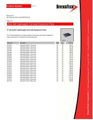 UltraLiteÂ® Lightweight Concrete Equipment Pads - media ...