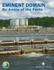 Eminent Domain Fact Sheet - American Water