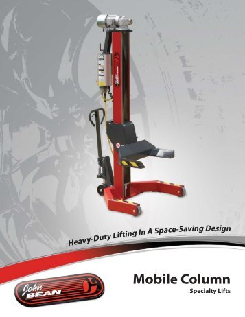 ss3081-mobile-column-specialty-lift:Layout 1.qxd - Snap-on ...