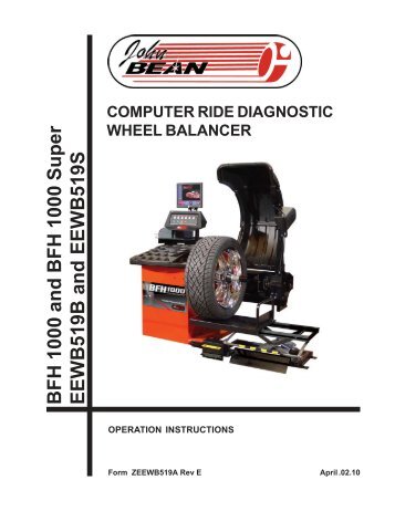 BFH 1000 - Snap-on Equipment