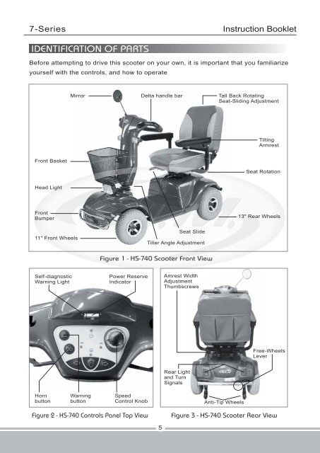 7-Series Instruction Booklet - CTM Homecare Product, Inc