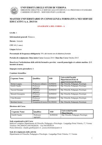 pdf (it, 473 KB, 7/16/13) - Università degli Studi di Verona