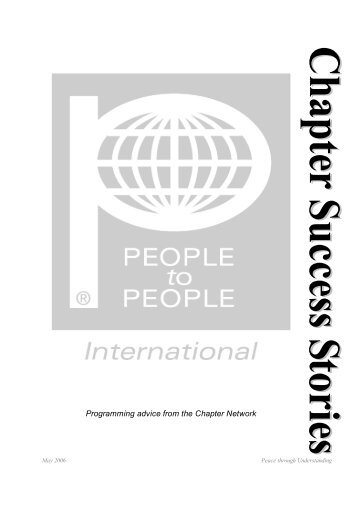 Chapter Success Stories - Ptpe.org