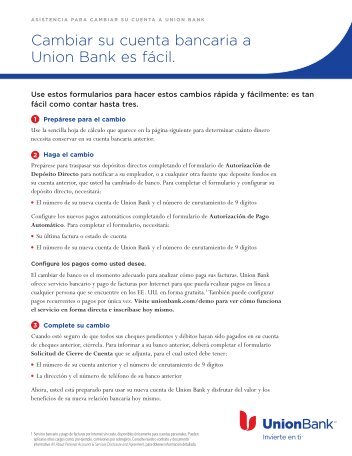 APERTURA DE UNA CUENTA BANCARIA apertura de una cuenta bancaria: