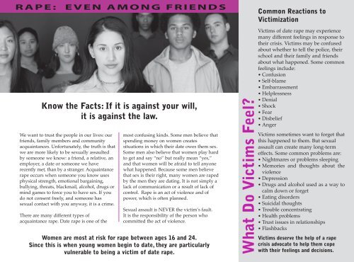 View Full Brochure - Florida Council Against Sexual Violence