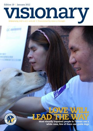 January 2012 Visionary - International Guide Dog Federation