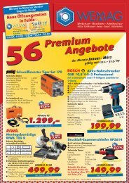 Premium Angebote Premium Angebote - Wemag