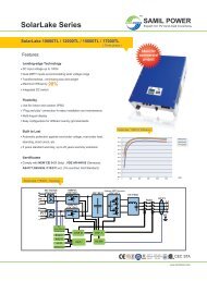 Data Sheet_SolarLake Series - Dynamic Solar