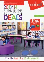 Sebel Furniture Education Deals 2013/14