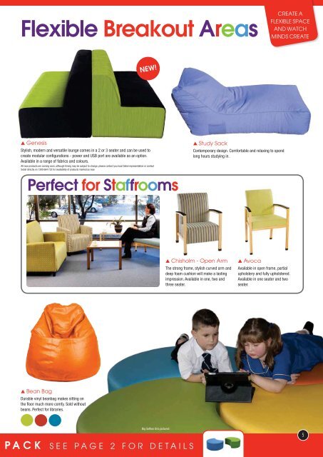 Sebel Furniture Education Deals 2013/14