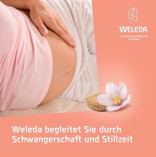 Weleda begleitet Sie durch Schwangerschaft und Stillzeit