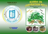 EXSSA UK 2013 - Saker Pride