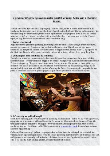http://www.mediafire.com/view/jelrne68ebas5nm/7_grunner_til_Ã¥_spille_spilleautomater_pÃ¥_nettet,_er_langt_bedre_enn_i_et_online_kasino_.pdf