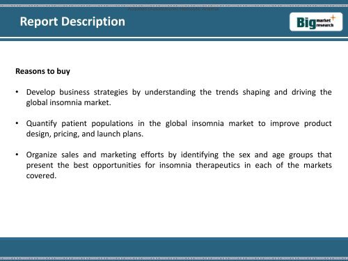 EpiCast Report on Global Insomnia Market Epidemiology Forecast to 2023