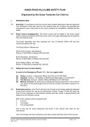 SAFE10 Sample Hillclimb and Sprint Safety Plan.pdf - MotorSport ...