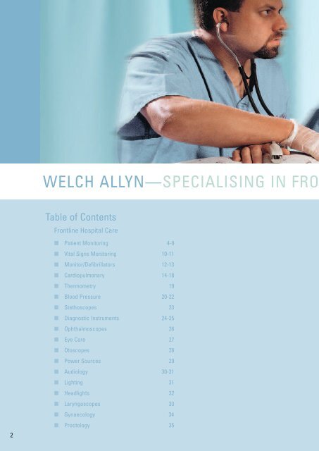 FRONTLINE HOSPITAL CARE - Welch Allyn
