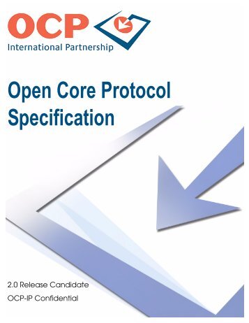 Open Core Protocol Specification - OCP-IP